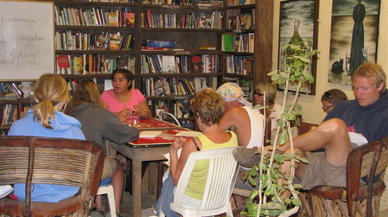 Spanish Classes with Maestra Patricia in the bookstore, everyone welcome!